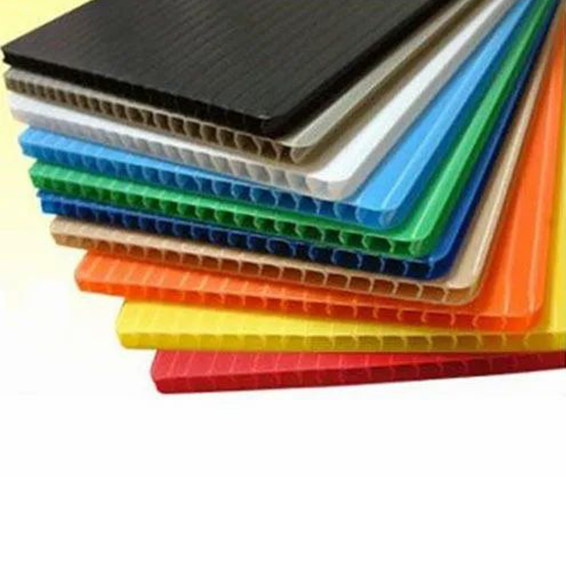 Anti-static na PP Corrugated Plastic Sheet para sa Warehouse Divider