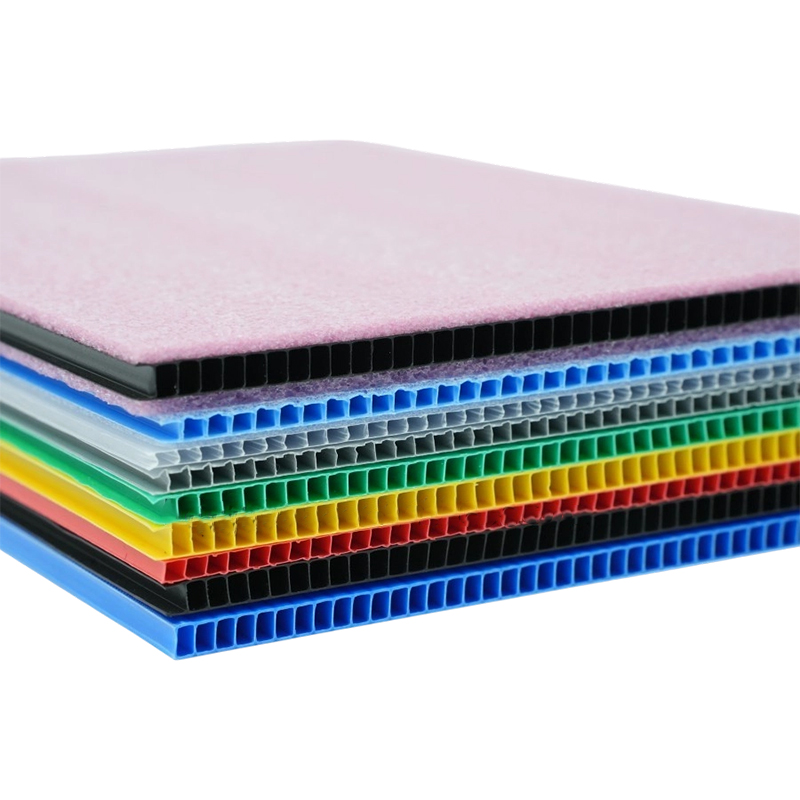 Heavy Duty Twinwall Corrugated Plastic Board para sa Logistics Packaging