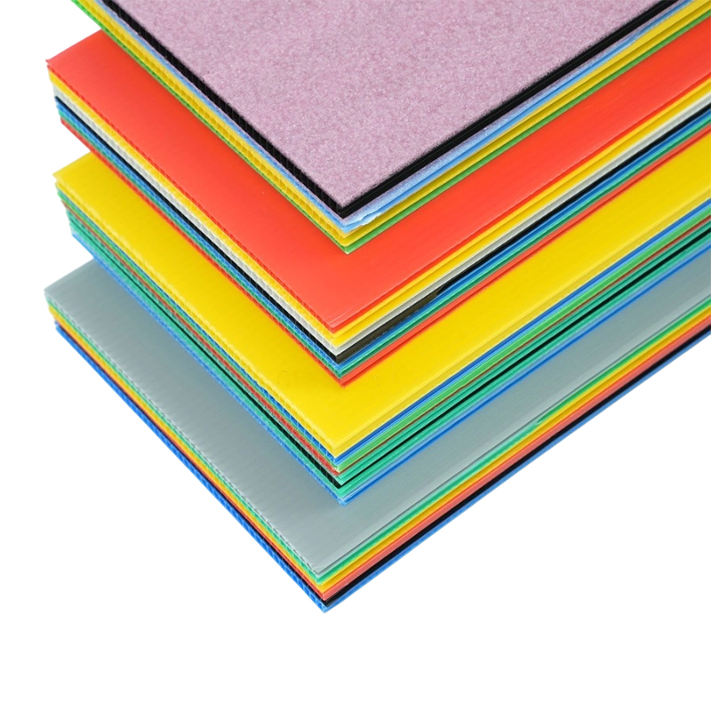 Heavy Duty Twinwall Corrugated Plastic Board para sa Logistics Packaging
