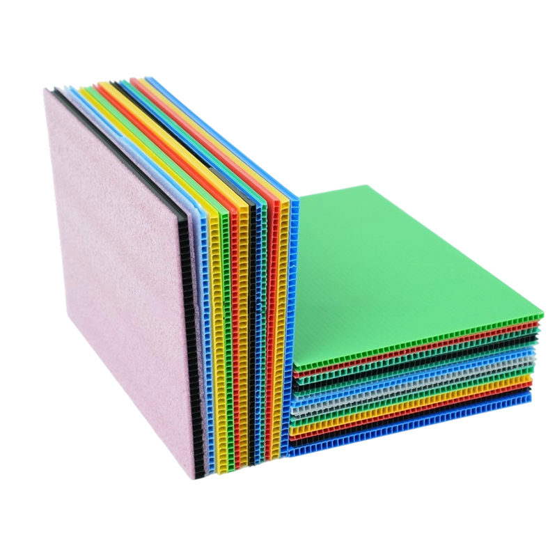 Heavy Duty Twinwall Corrugated Plastic Board para sa Logistics Packaging