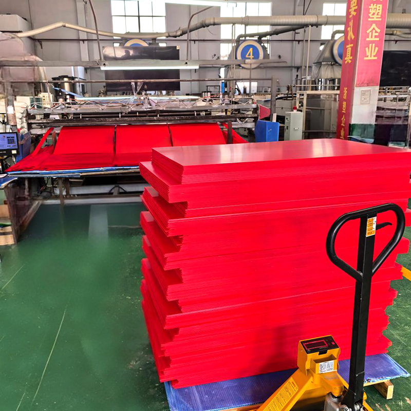 Shock Resistant Corrugated Plastic Board para sa Automotive Parts Packing