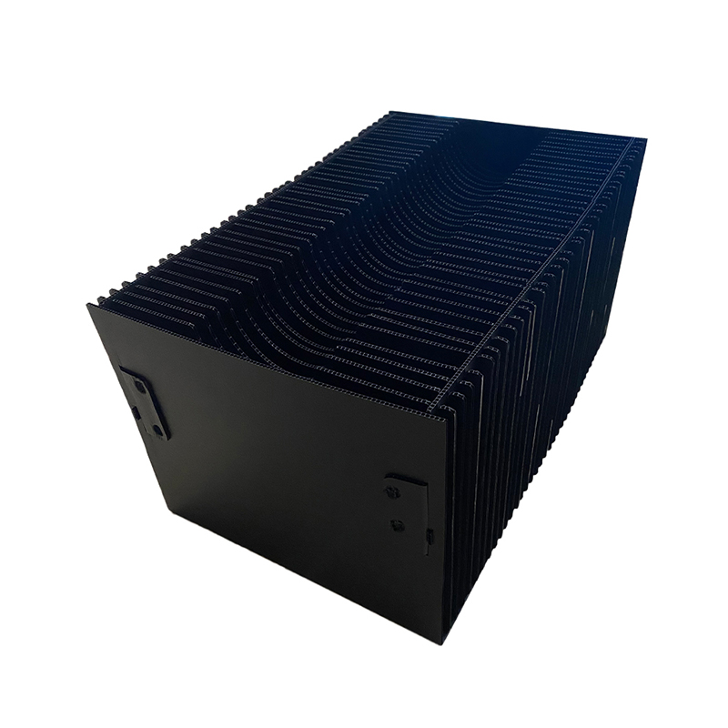 ESD Compartmentalized PP Hollow Board Container na may Grid Divider