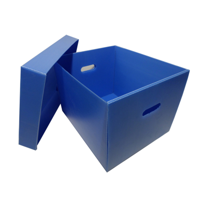 Reusable Corrugated Plastic Top at Bottom Cover Box