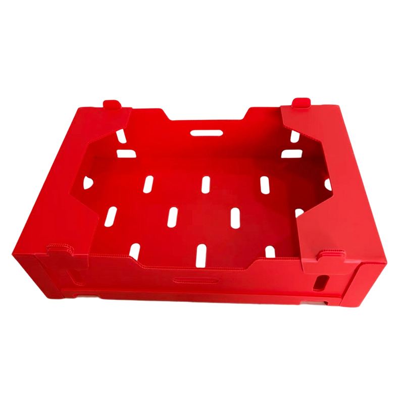 Foldable Printed PP Corrugated Box para sa Gulay at Prutas