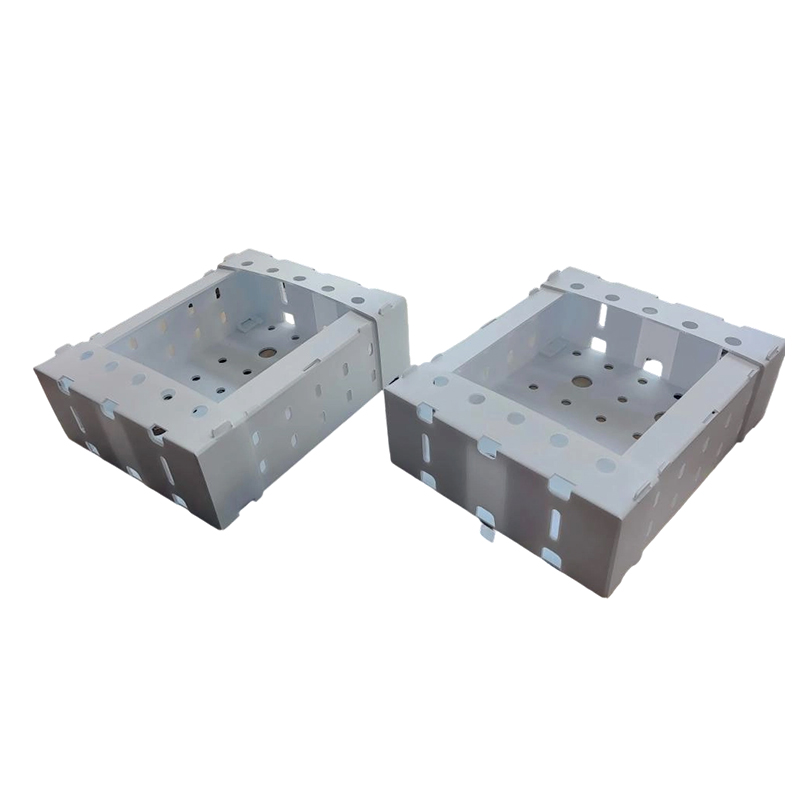 Buksan ang Top Stackable Plastic Corrugated Fruit Packing Box
