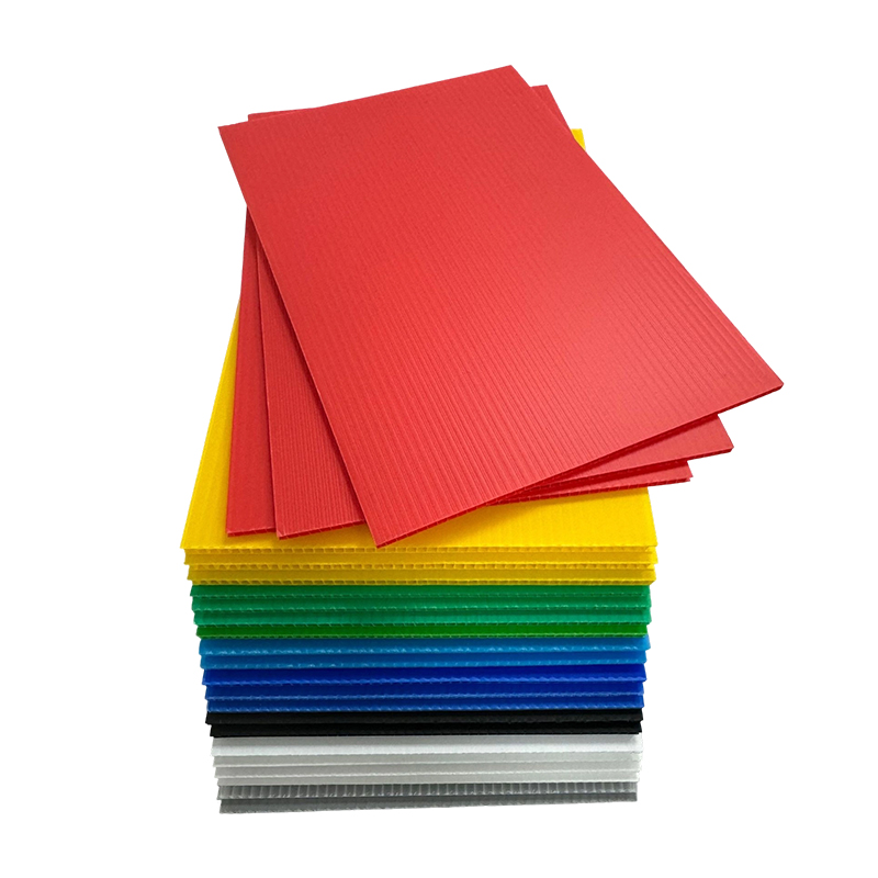 Anti-static na PP Corrugated Plastic Sheet para sa Warehouse Divider
