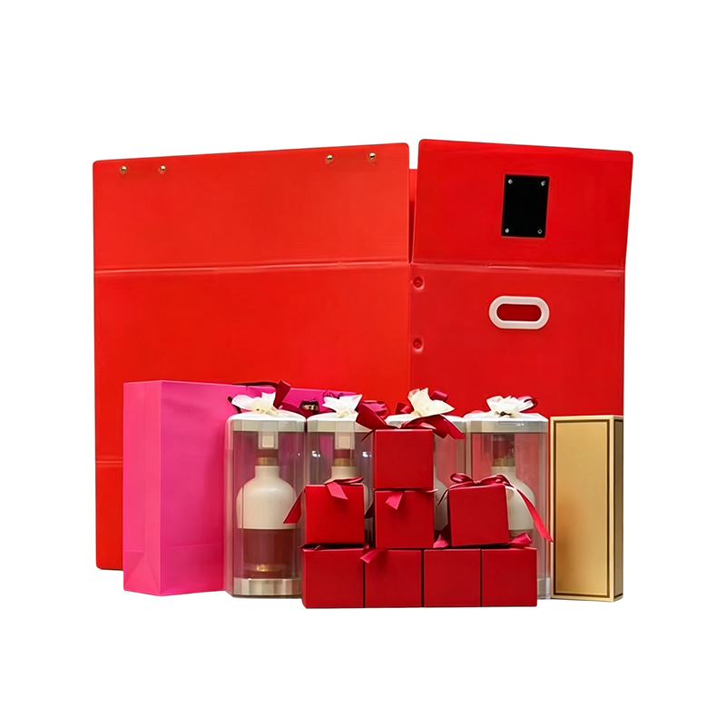 Foldable PP Corrugated Plastic Turnover Box na may Velcro Flap